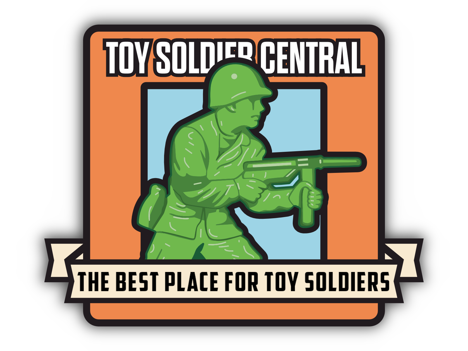 toy soldier central best toy soldiers plastic army men logo