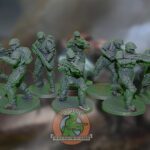 Halo Reach | UNSC | Army Trooper Toy Soldier Squad | Series One | 54mm Scale