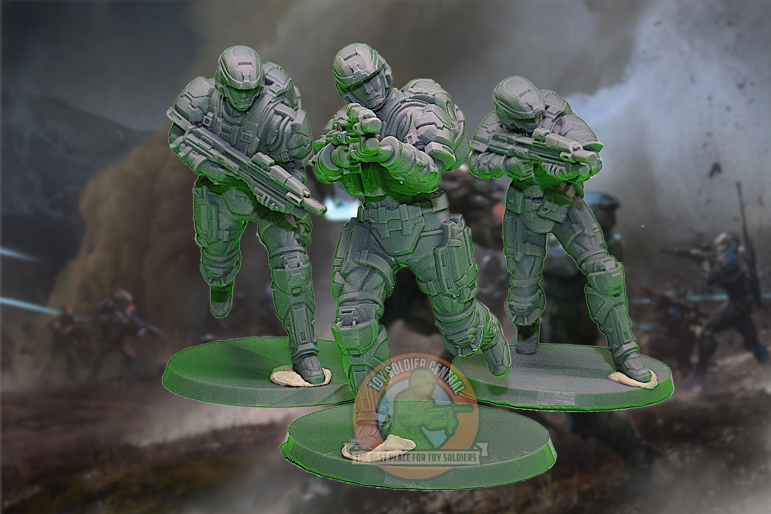 halo war gaming miniatures resin