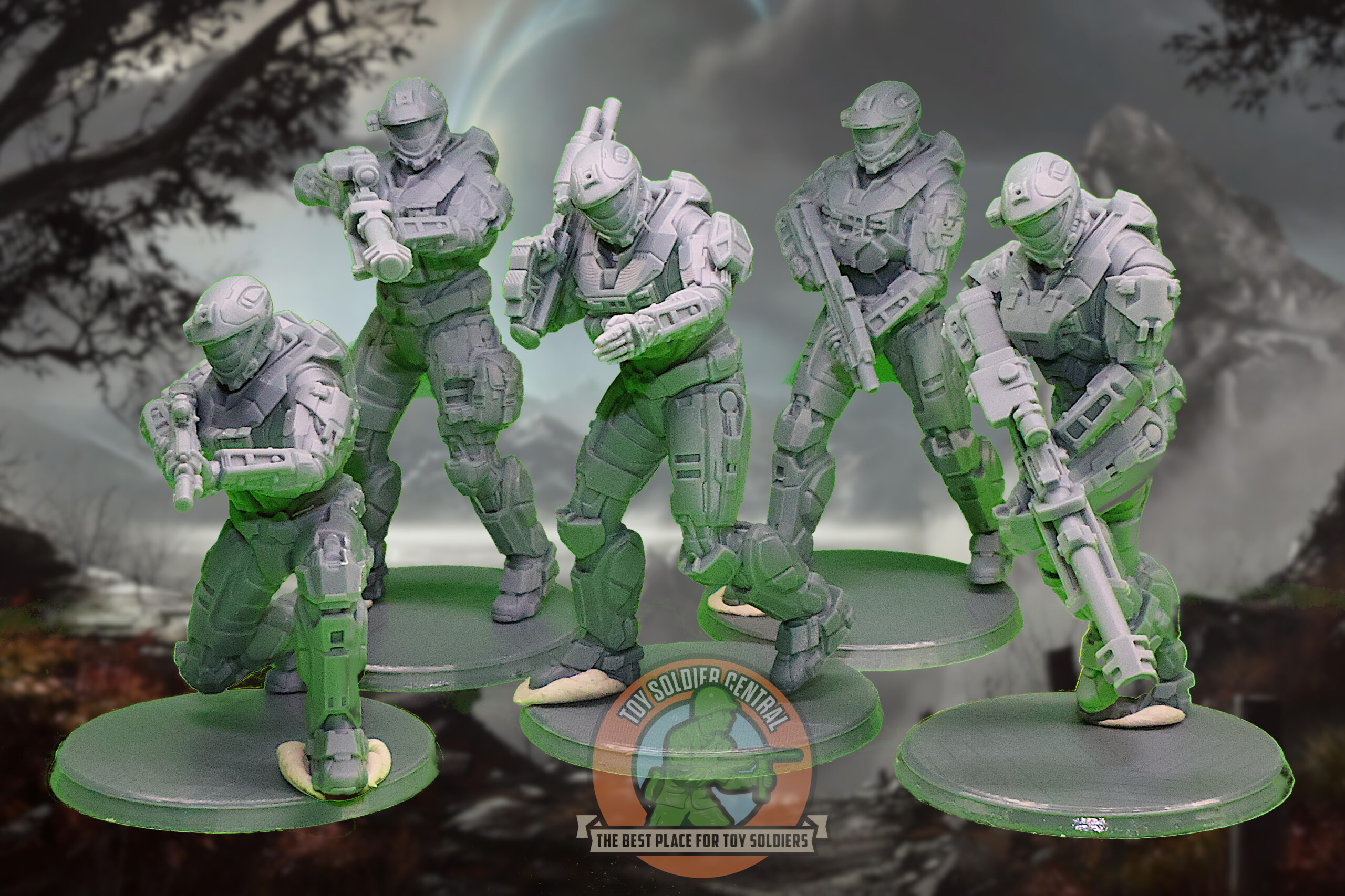 recon spartan toy soldier army men