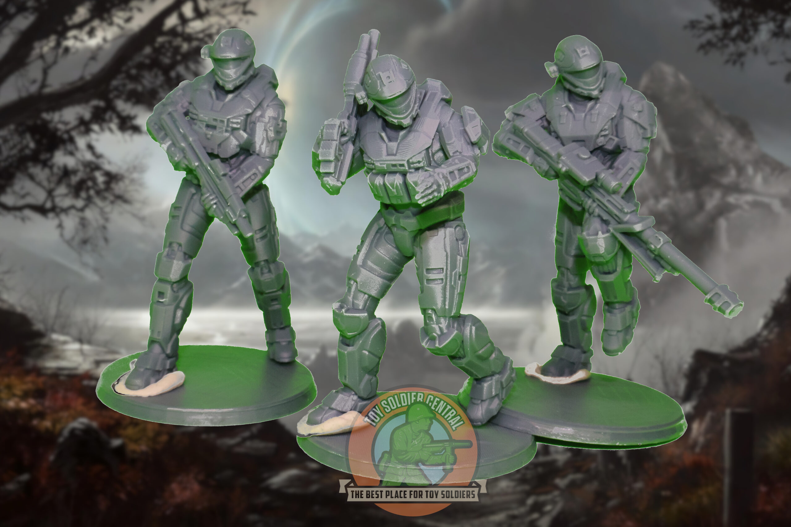 toy soldier halo recon spartan