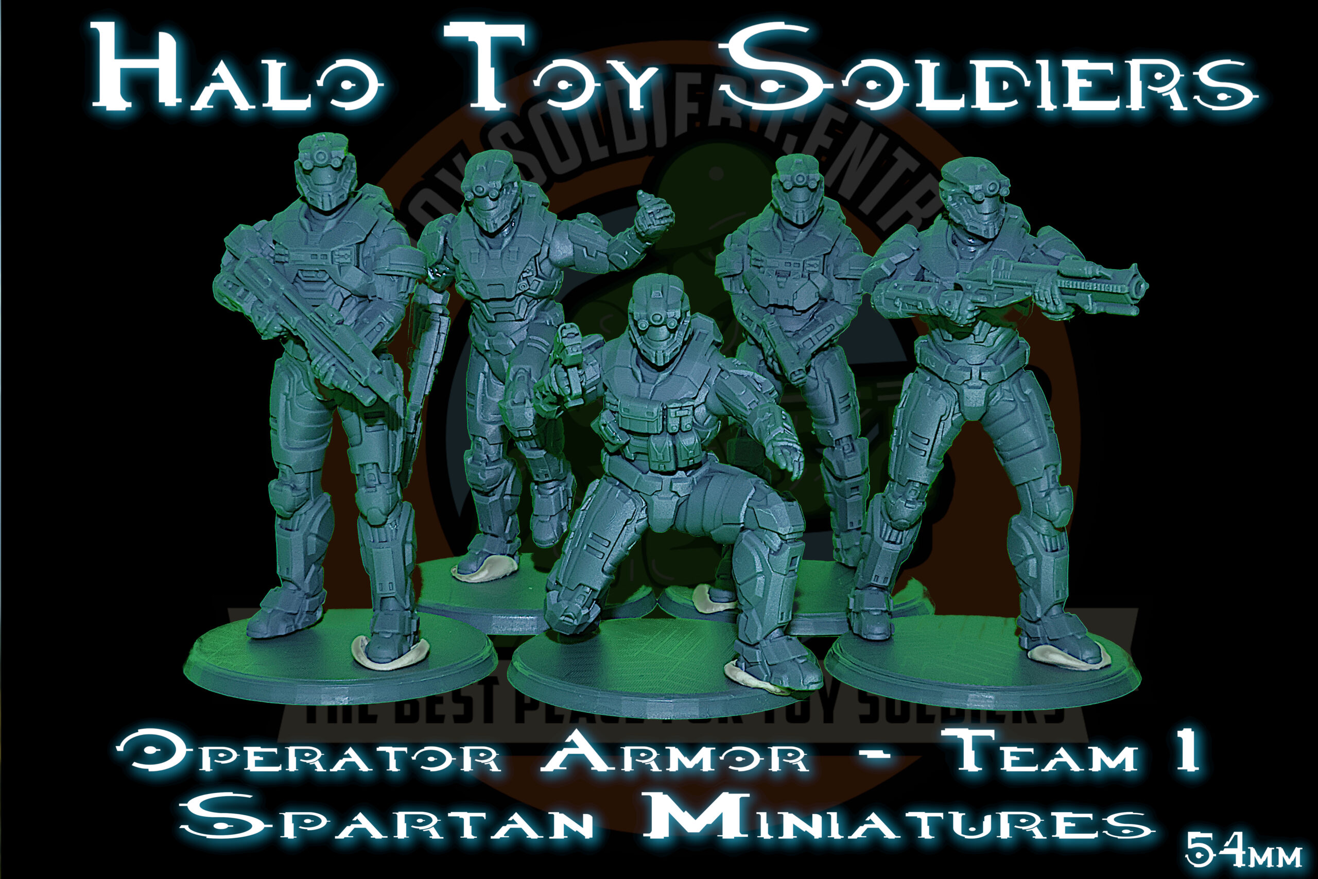 Halo Toy Soldiers Spartan Operator Armor