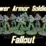 Fallout | Brotherhood Of Steel | Power Armor Toy Soldiers | Series One | 54mm Scale