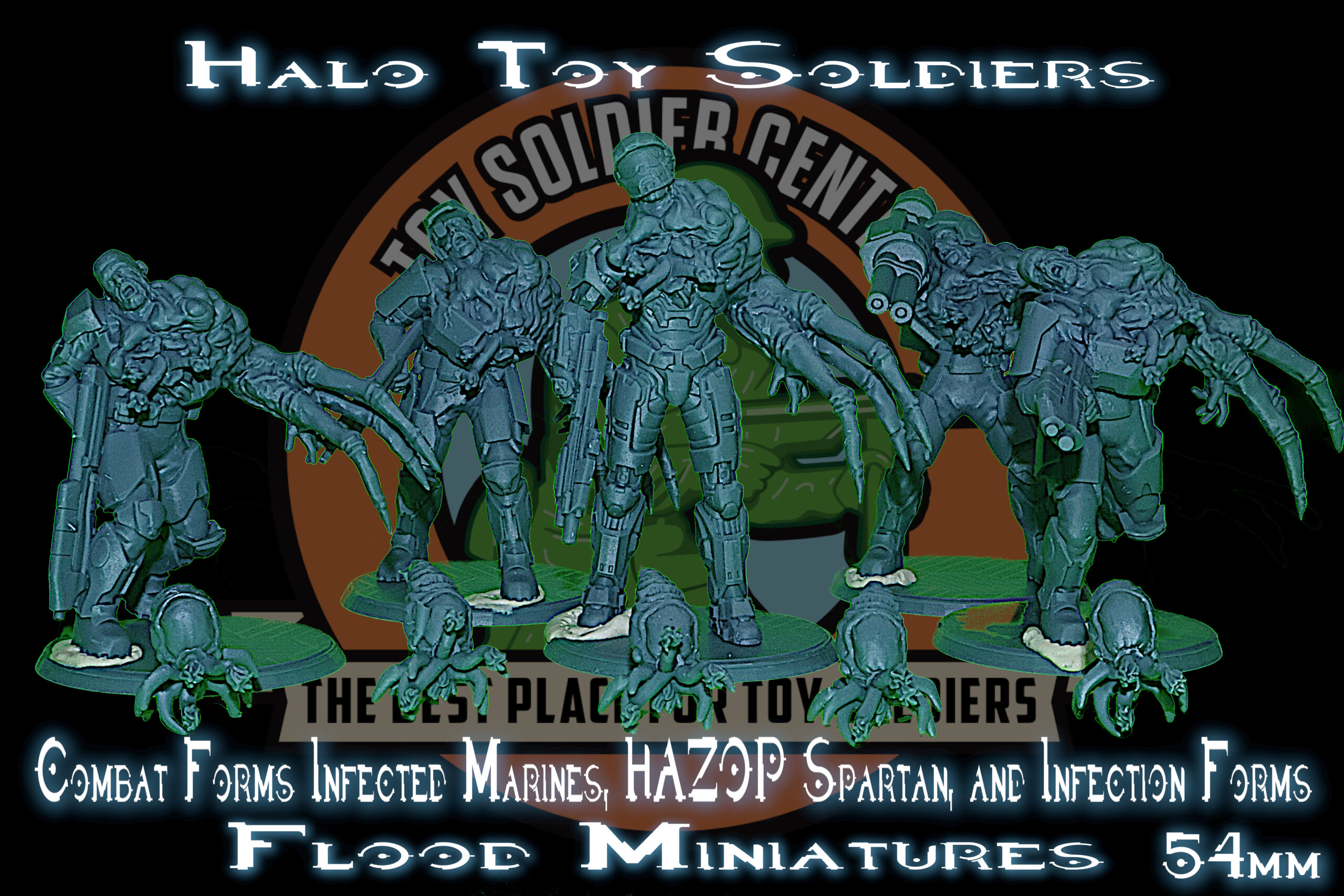 halo combat forms infected marines toy soldiers