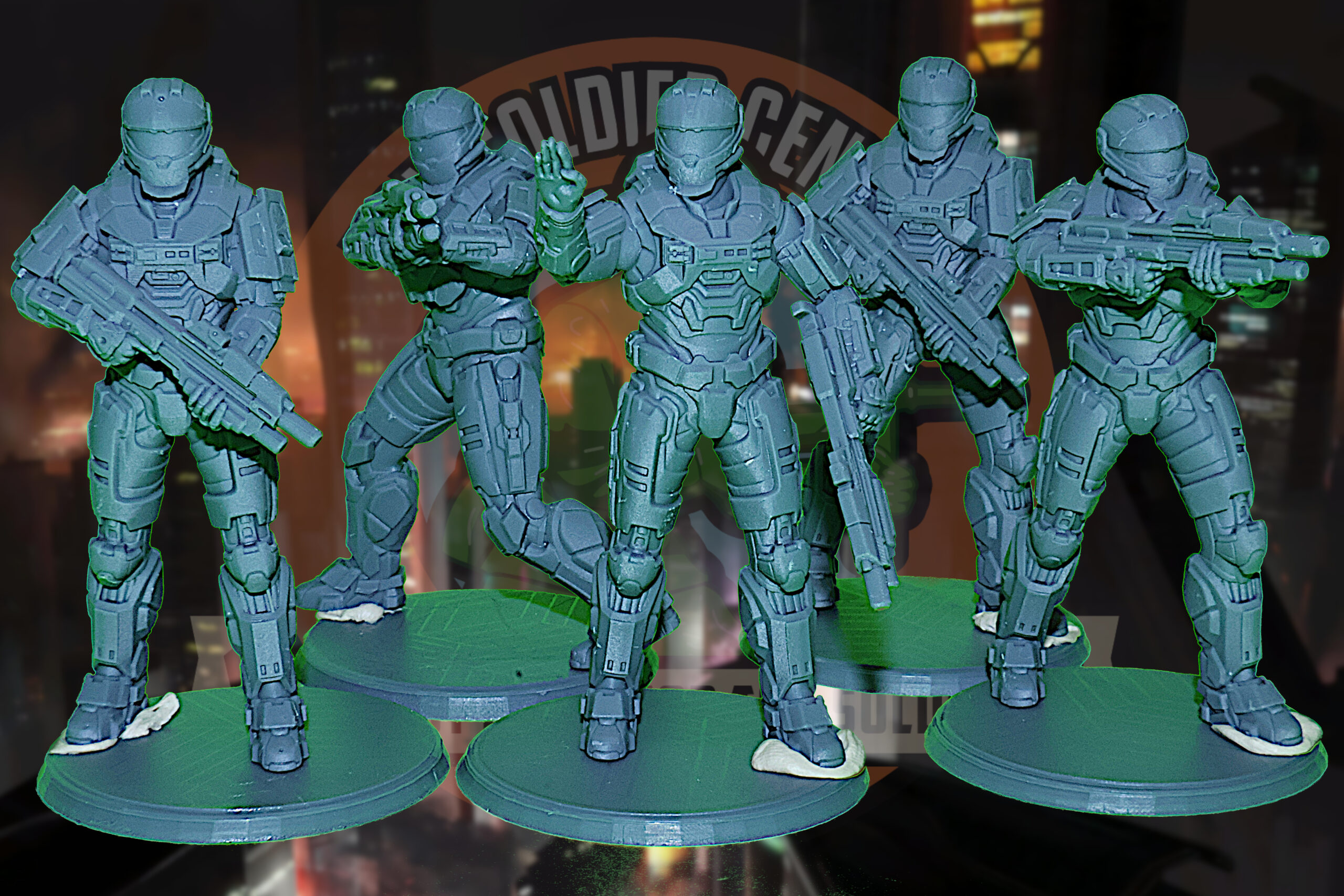 halo cqc spartan toy soldiers