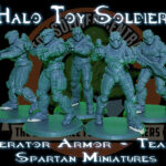 Halo Reach | UNSC | Operator Spartan Toy Soldier Squad | Series Two | 54mm Scale