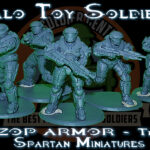 Halo Reach | UNSC | HAZOP Spartan Toy Soldier Squad | Series One | 54mm Scale