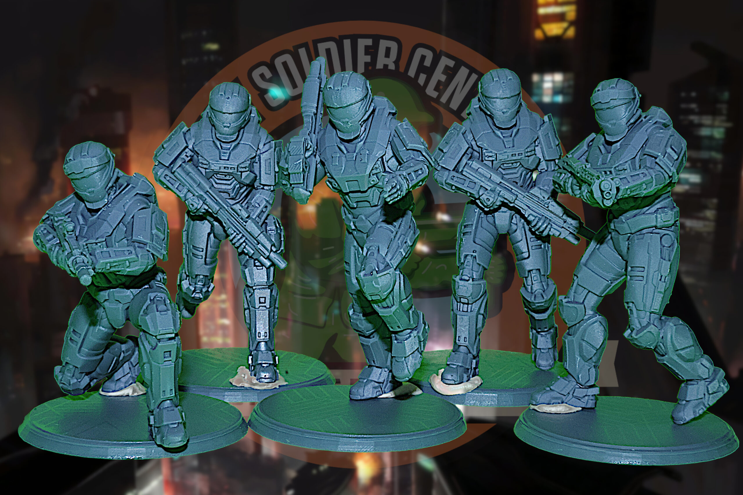 spartan halo toy soldier cqc squad