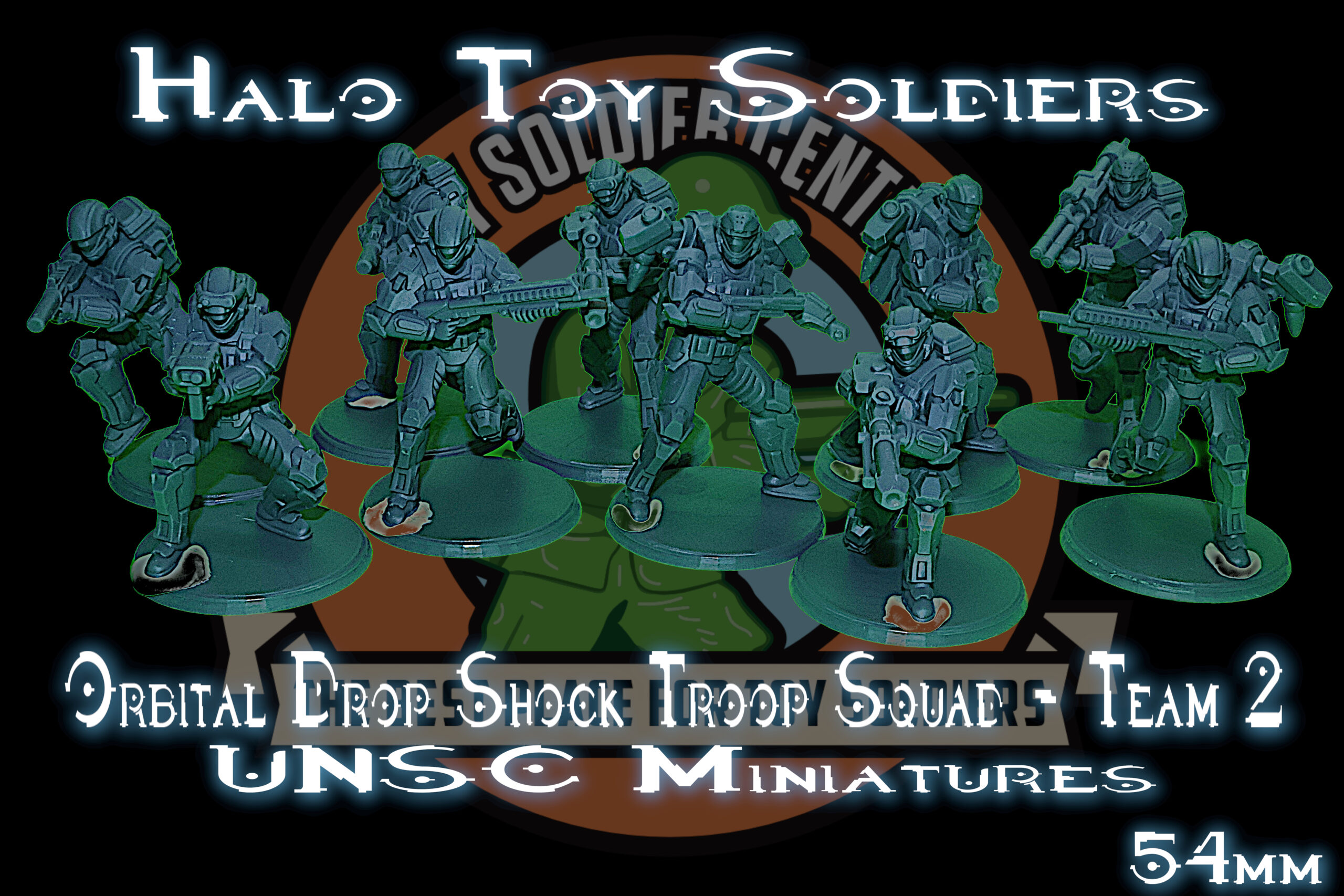 toy soldier central odst halo squad 2